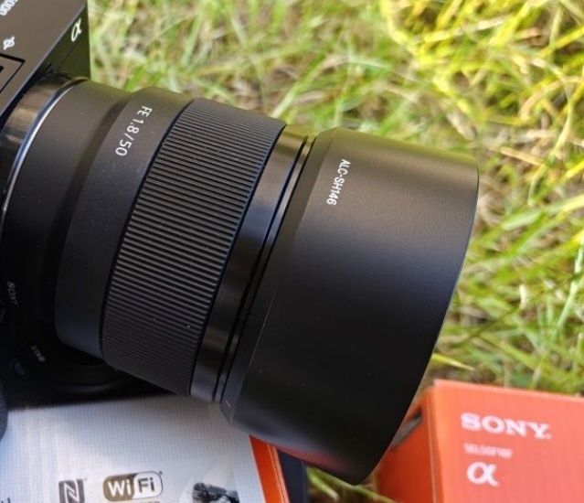 Sony FE 50mm F1.8 SEL50F18F Full Frame E-mount + Paragon