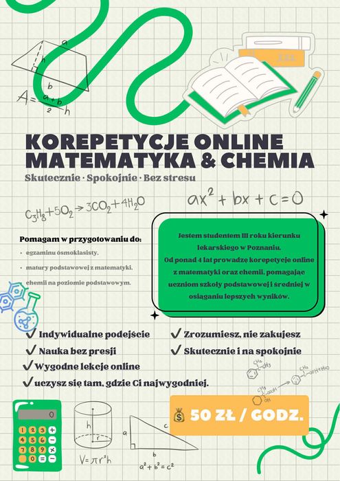 Zajęcia z MATEMATYKI online