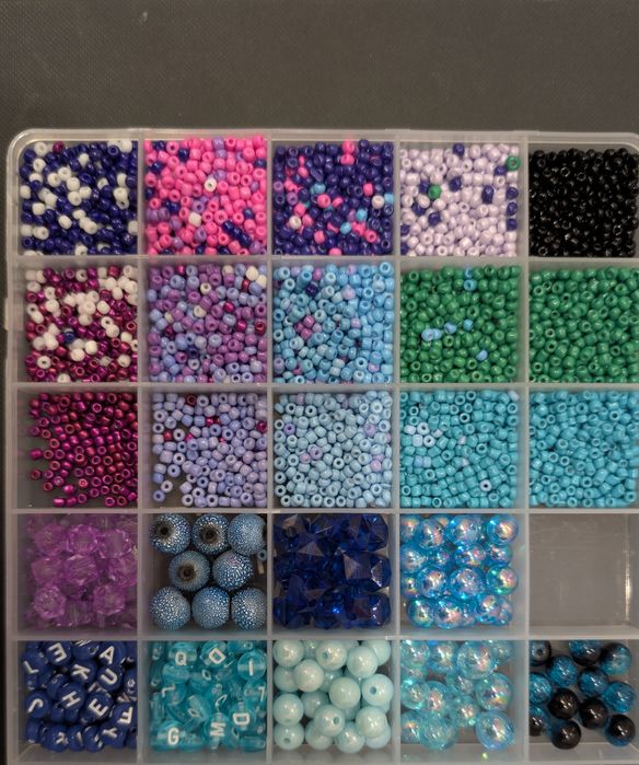 Personalizowana bransoletka DIY na sznurku crystal TEC na zamówienie:)