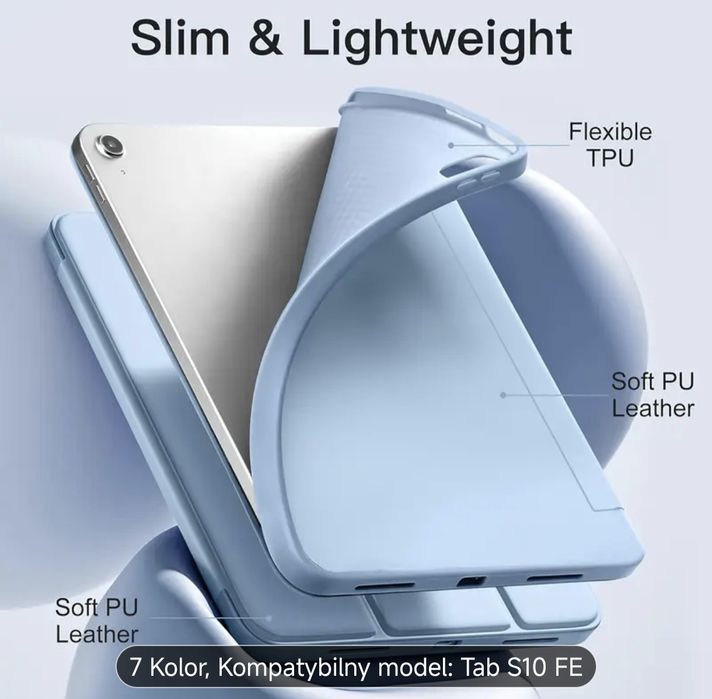 Etui i 3 x szkło hartowane tablet Samsung Tab S10 FE