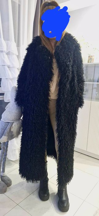 Kamizelka bezrękawnik naturalne futro z lisa rozm S  M