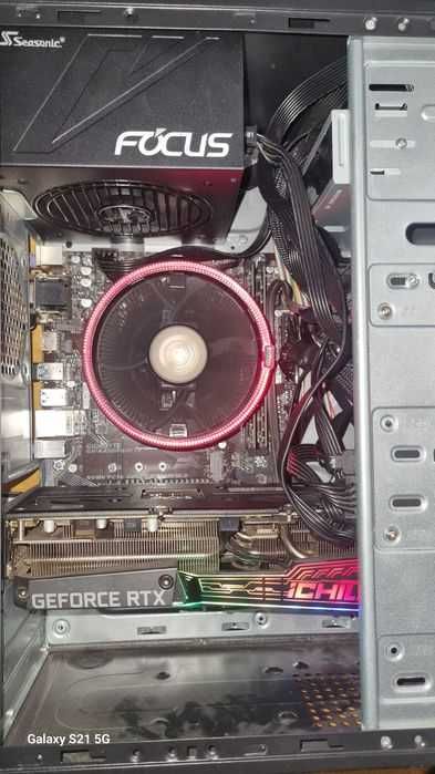 Ігровий Ryzen 5 3600 12 ядер /RAM16Gb/SSD240Gb+HDD500/RTX3070TI8Gb