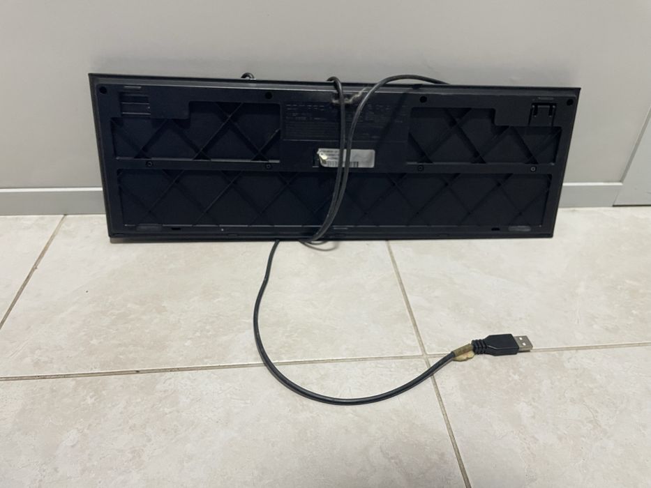 Teclado de fio dell, e compac