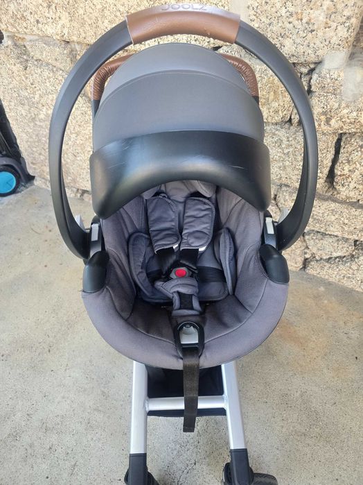 carrinho joolz + ovo besafe joolz + adaptador + base isofix i-size besafe