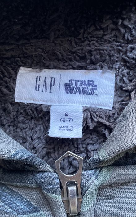 Ciepła bluza GAP Star Wars r.128