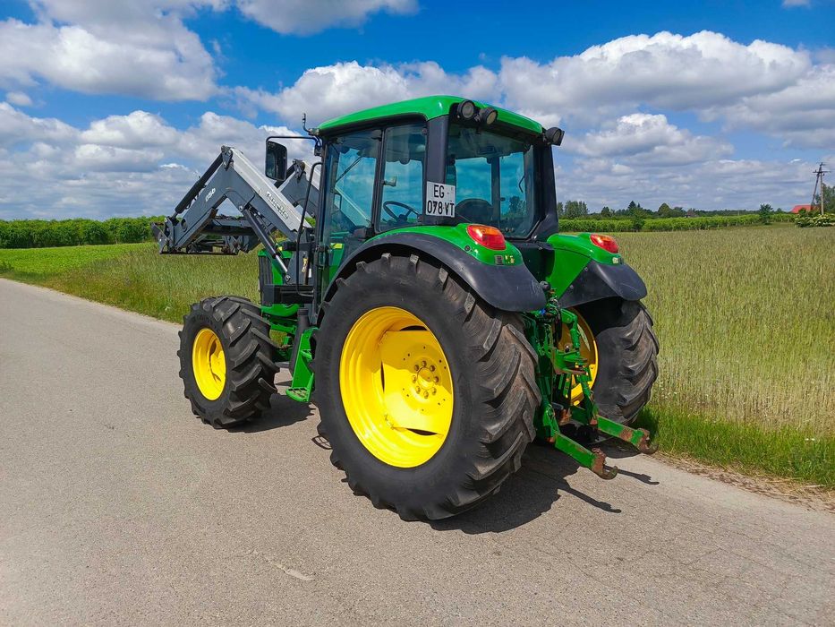 John Deere 6230 z turem  sprowadzony