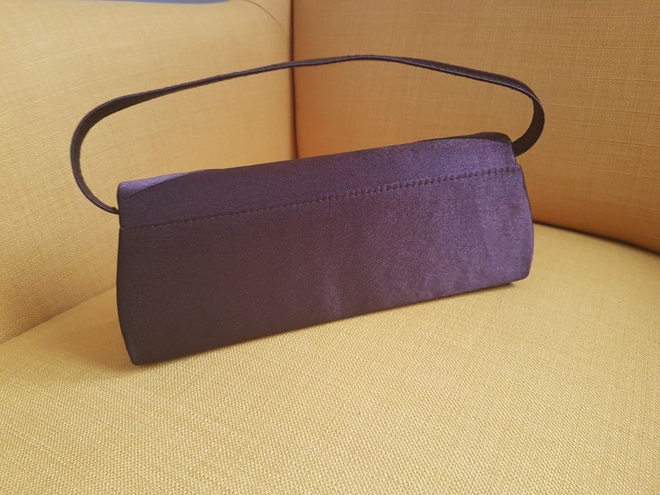 Czekoladowa torebka kopertówka