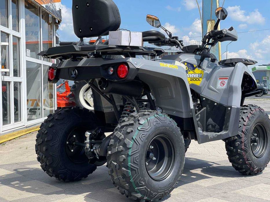 NEW!!! Квадроцикл Mikilon Hammer 200 XL довга база