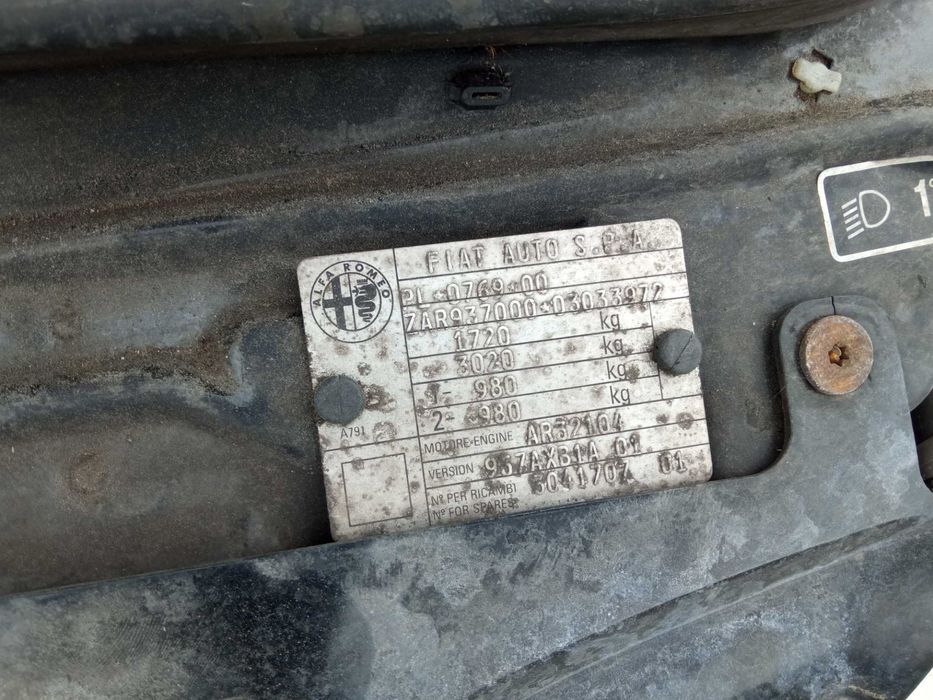 Alfa Romeo 147 1.6 16V T.SPARK *na części*