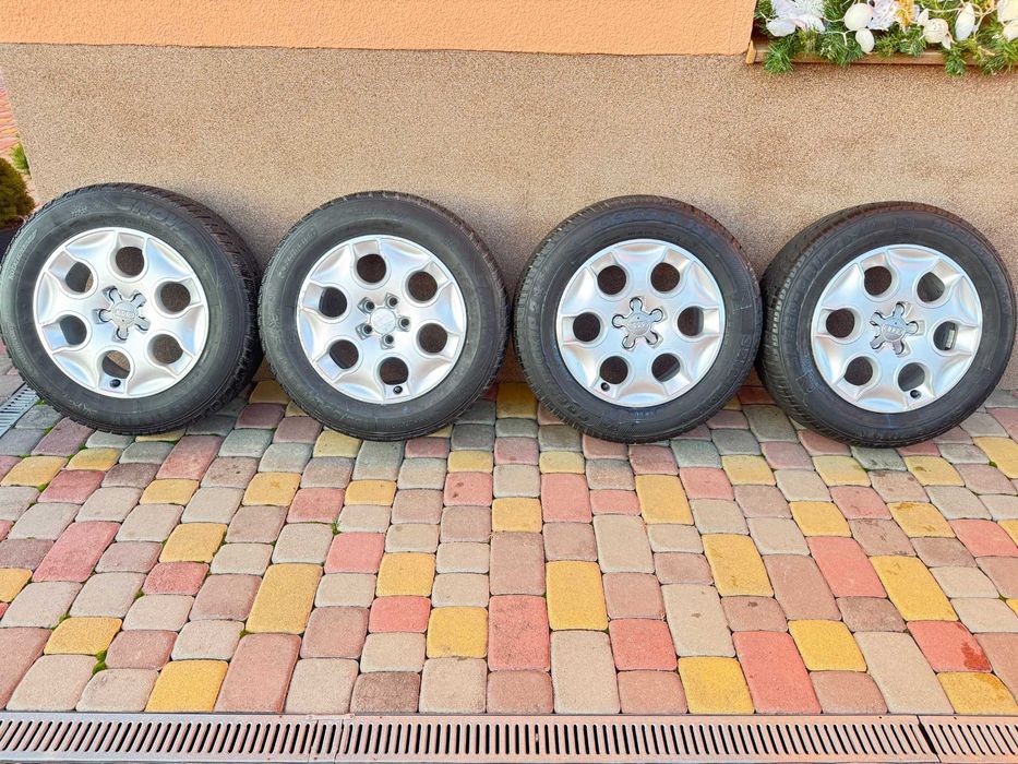 Тітанові діски ATS 5*100 R15 VW Golf 4-Skoda rapid-faBia-Audi 3