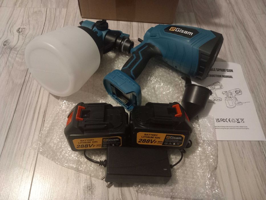 Akumulatorowy pistolet natryskowy 1000ML