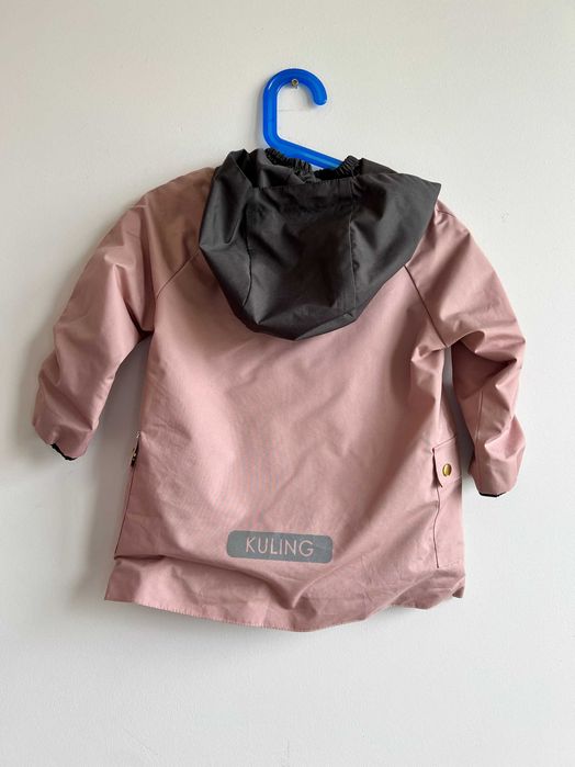 Kuling kurtka dziewczęca przejściowa wiosenna z kapturem 98