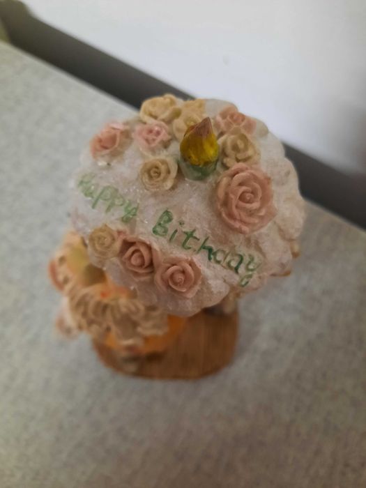 Conjunto de dois gnomos para decoração, branca de neve