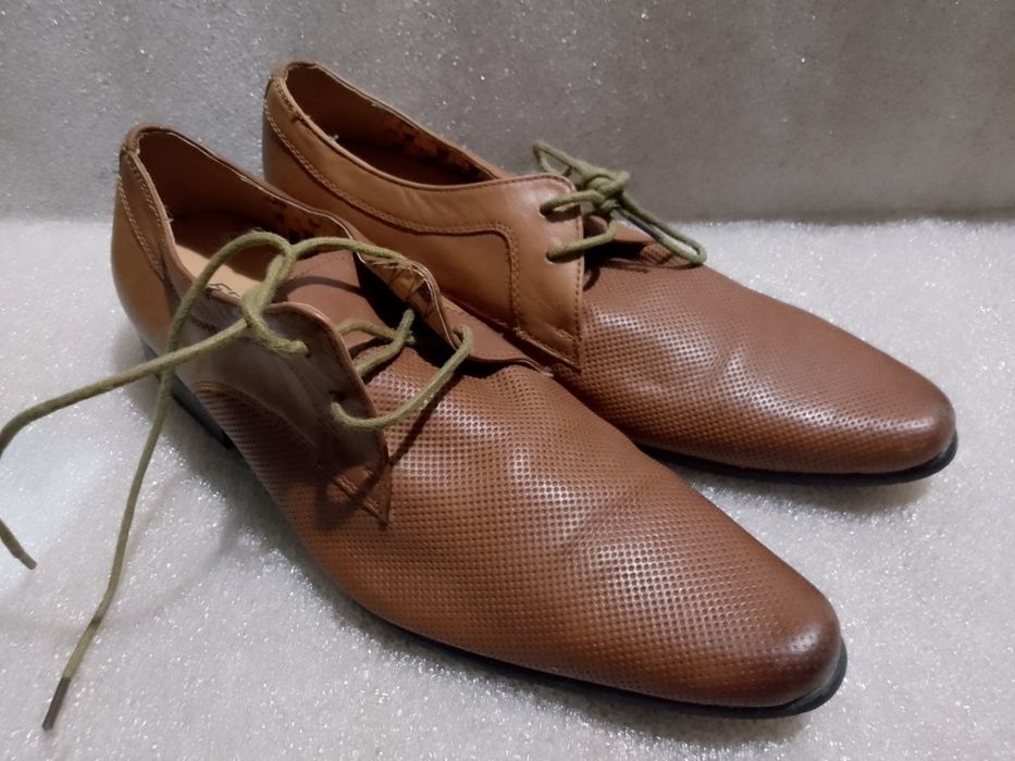 Туфли кожаные р. 40