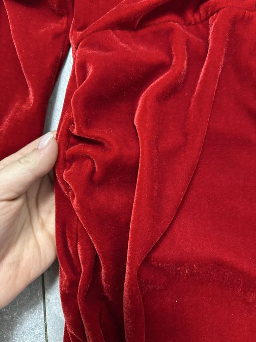Червона сукня велюр (Нова з біркою)