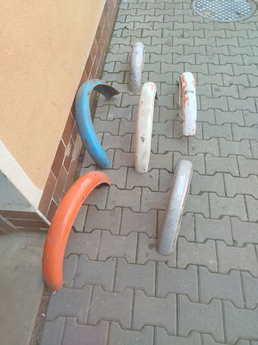 Stare blachy osłony błotnik zmd DDR komar