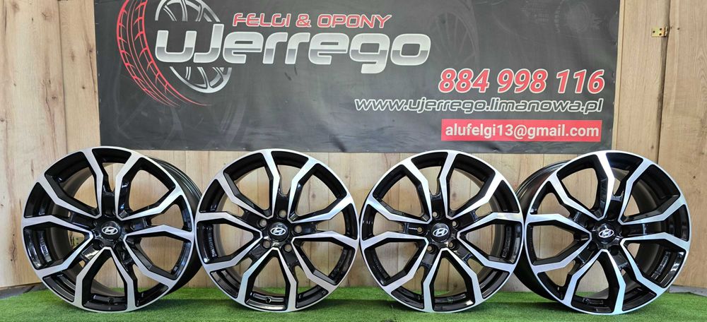 NOWE ALUFELGI HYUNDAI 18x5x114,3- Elantra, i20N, IONIQ6, Kona,Tucson