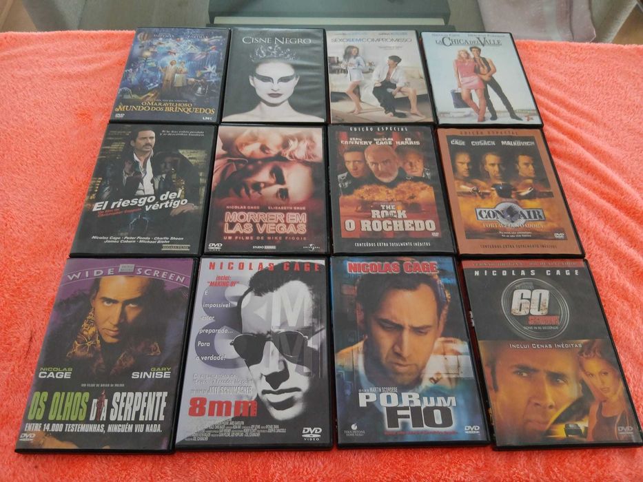 4-Coleção de 1009 filmes em muito bom estado.