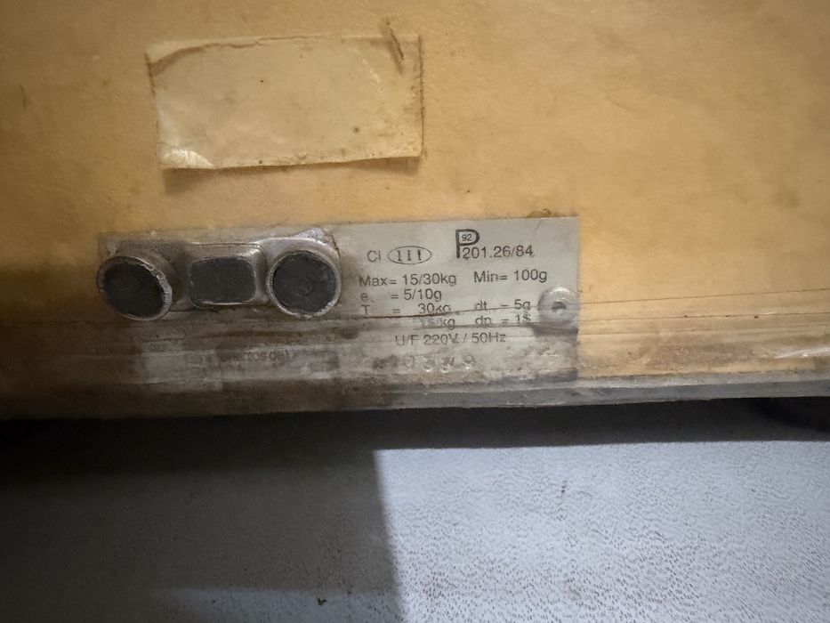 Balança ate 30 kg