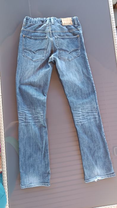 Spodnie jeansowe rozm. XS/164 cm, Chips & Cheps