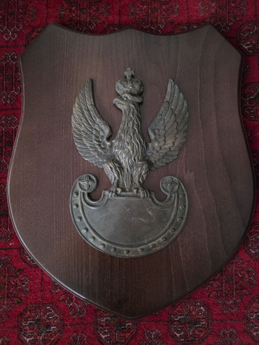 Stary orzeł Legionowy,Piłsudski.Piękna patyna.