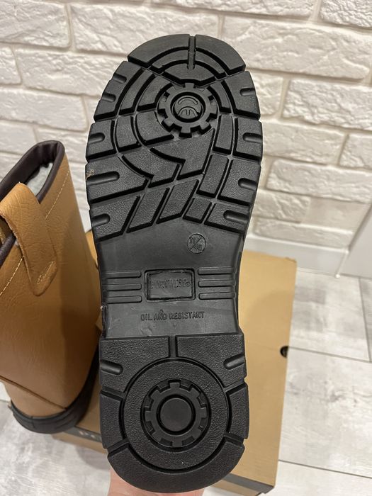 Чоботи робочі утеплені з накладкою на носок