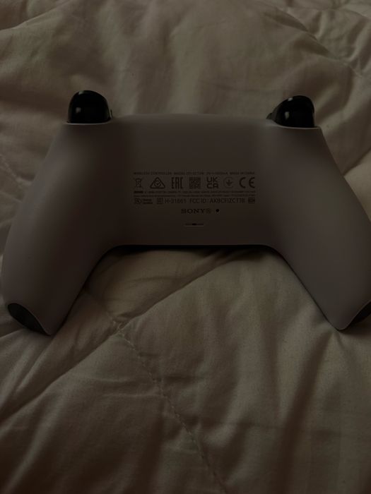 Comando preto e branco da ps5