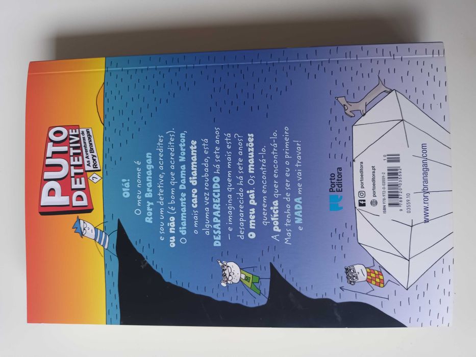 "Puto Detetive - O Grande Golpe do Diamante" por A. Clover e R. Lazar