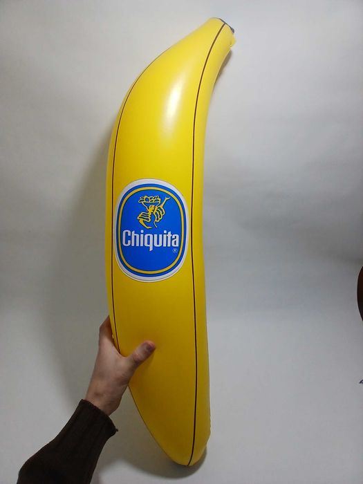 Insuflavel - Banana Chiquita - Grande formato - Flutuante