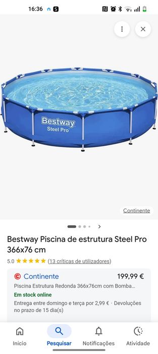 Piscina bestway NOVA