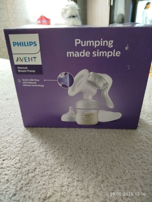 Продам ручний молоковідсмоктувач Philips Avent