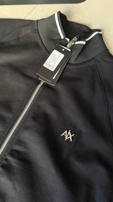 Чоловічий Мужской Спортивний костюм Armani Black A/X