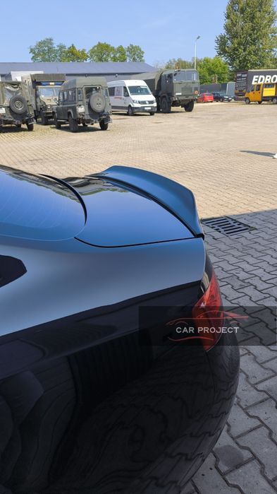 Audi A5 8T Coupe Spoiler Lotka Dokładka Tylna Czarny Połysk