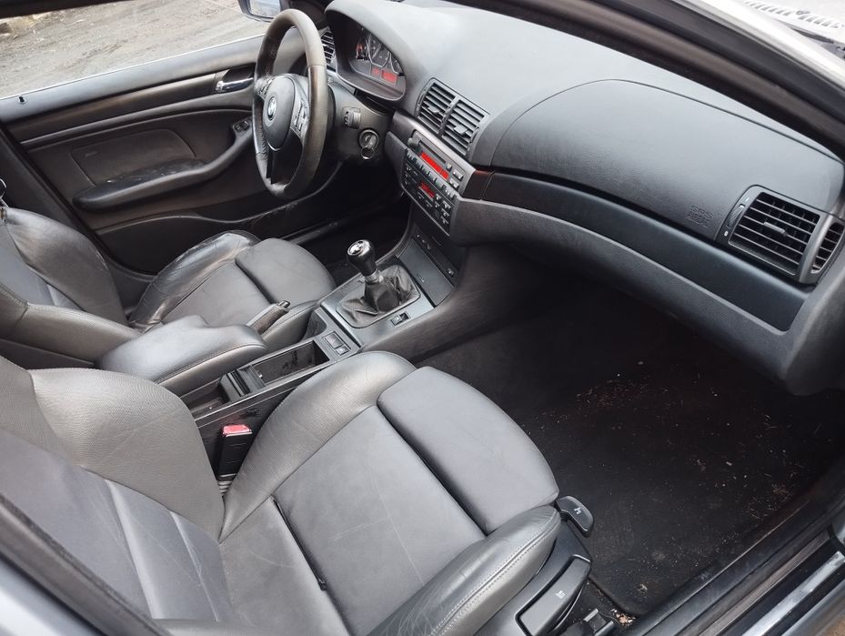 BMW 325xi 192KM m54b25 Manual Czarny Sufit  Z KATAMI Silnik TOP