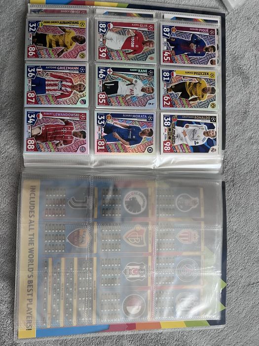 album+karty topps match attax 17/18
