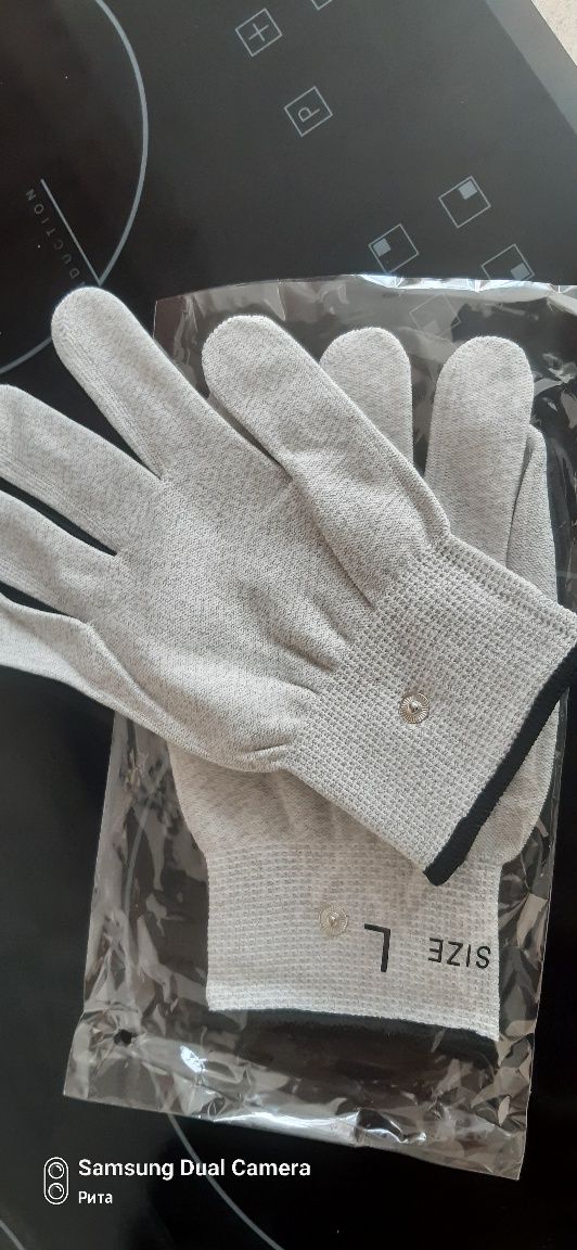 Токопроводящие перчатки электроды микротоковая терапия: 290 грн. - Інша ...