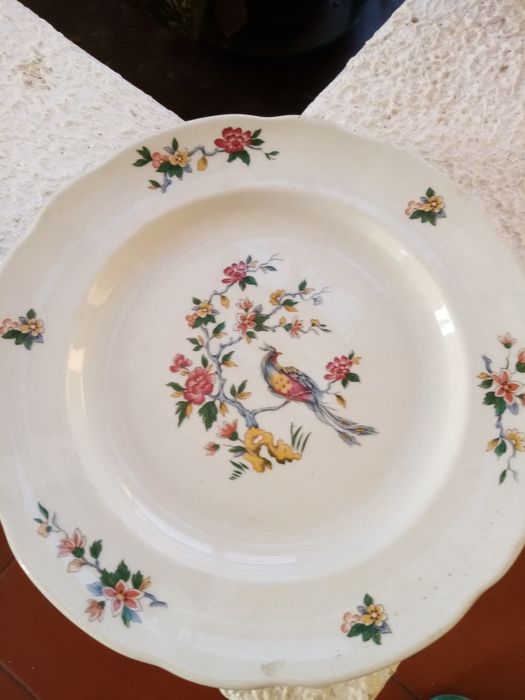 Peça rara e antiga  da Pyroblan, estilo Art Nouveau