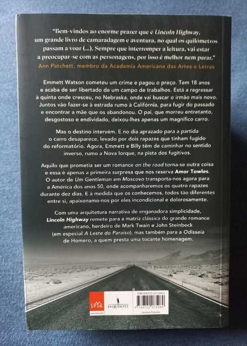 Lincoln Highway - Amor Towles