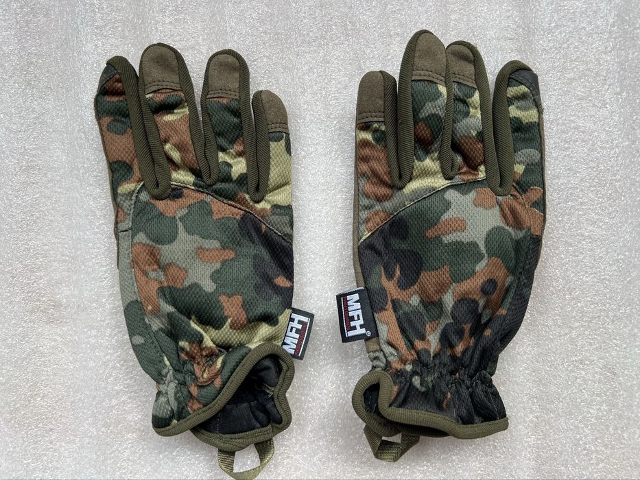 Тактичні рукавички MFH Lightweight - Flecktarn розм.S