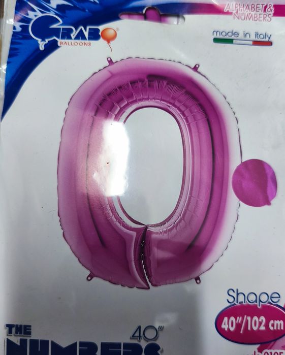 Vários números para aniversário coloridos