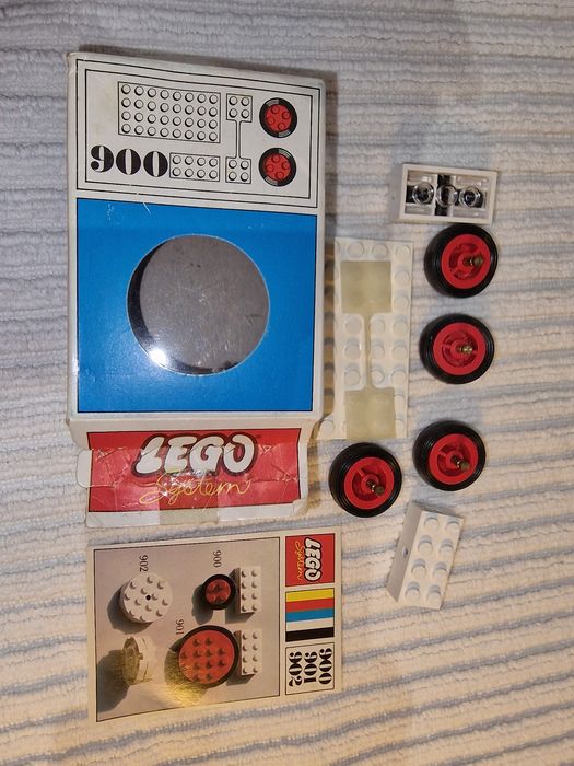 LEGO 900 rok 1969 – zestaw vintage, piękny stan, dla kolekcjonera
