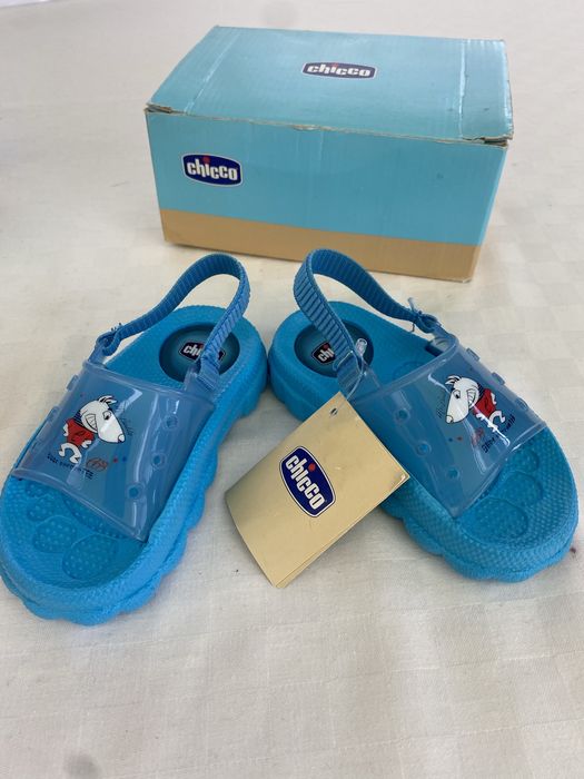 Chicco Cão Novos Chinelos 22 e 25 verão Piscina Natação
