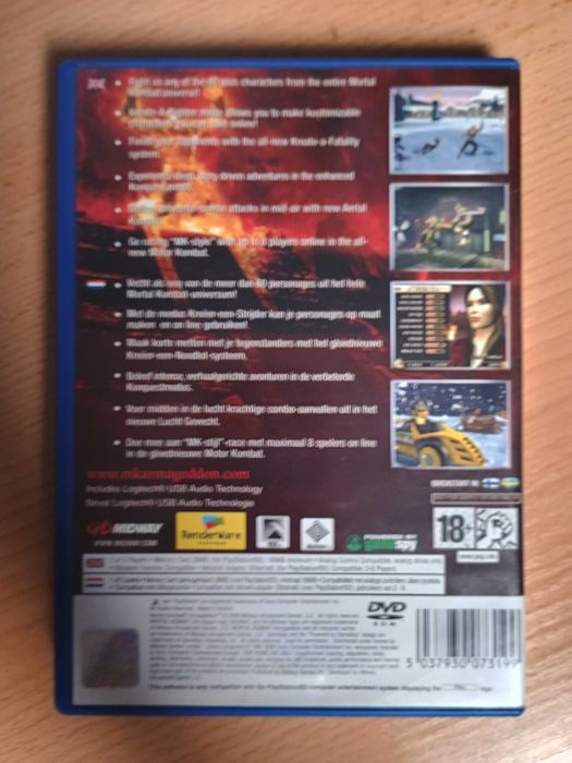 Mortal Kombat Armageddon PS2 PlayStation 2 3XA komplet
