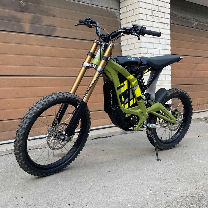 Surron Light Bee X 2025 Sage Green електробайк (пробіг 100 км)