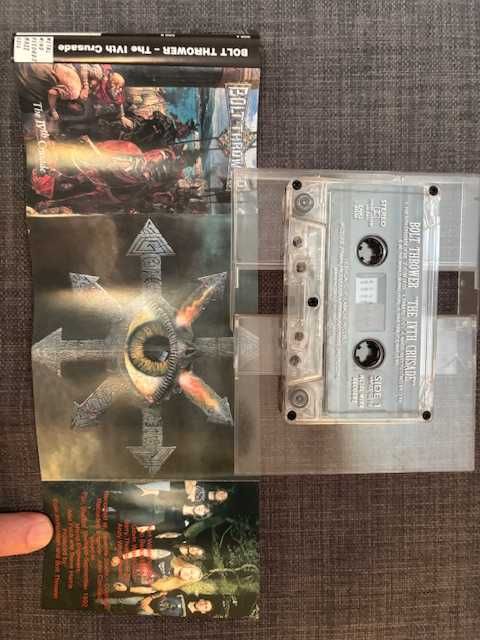 9 oryginalnych kaset magnetofonowych / kompaktowych