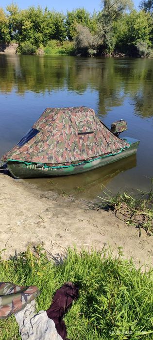 Лодка ерш переделанная