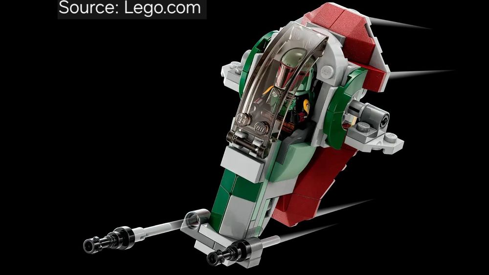 ENVIO GRATIS-LEGO 75344 Boba Fett's Starship Microfighter (Star Wars)