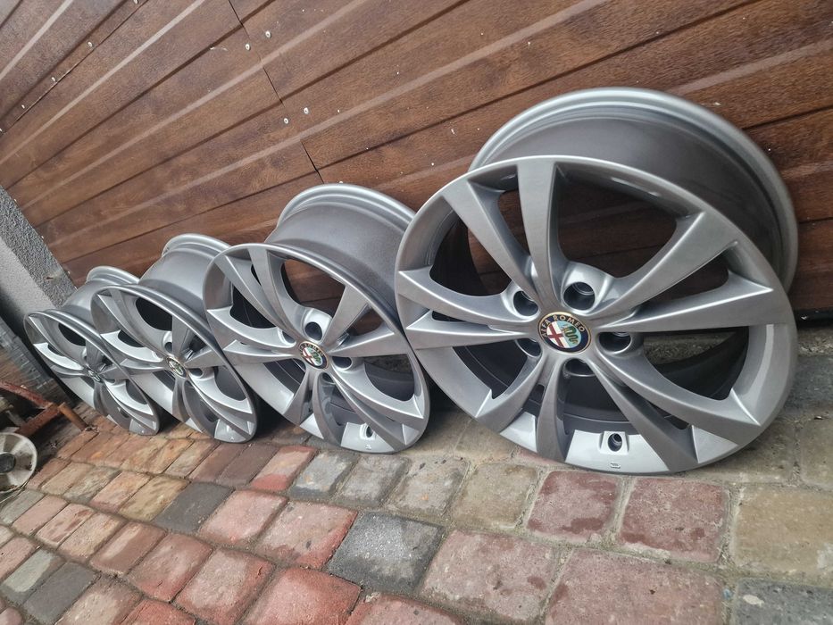 Alfa Romeo 16 cali 5x110 7J ET41 Gulietta
