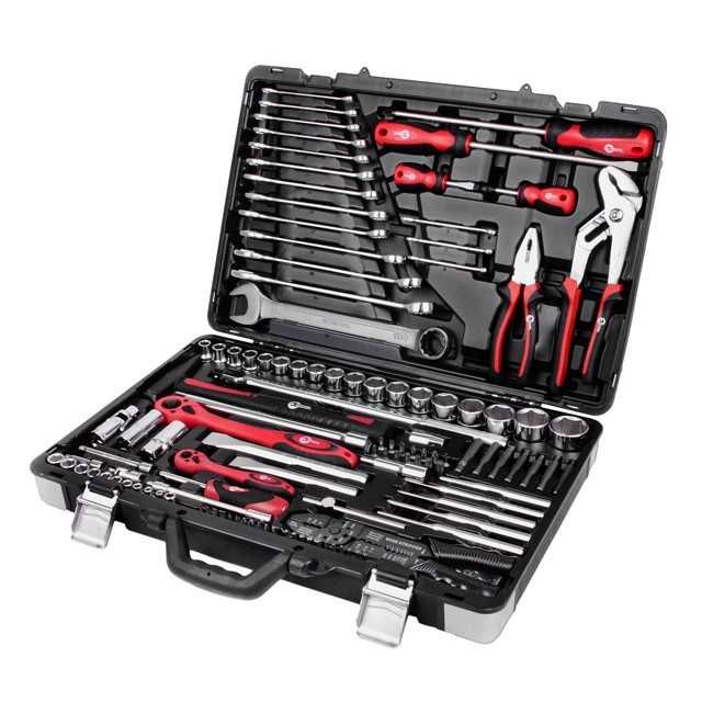 Набор инструментов  1/4" & 1/2", 145 ед. INTERTOOL ET-7145. Тайвань.