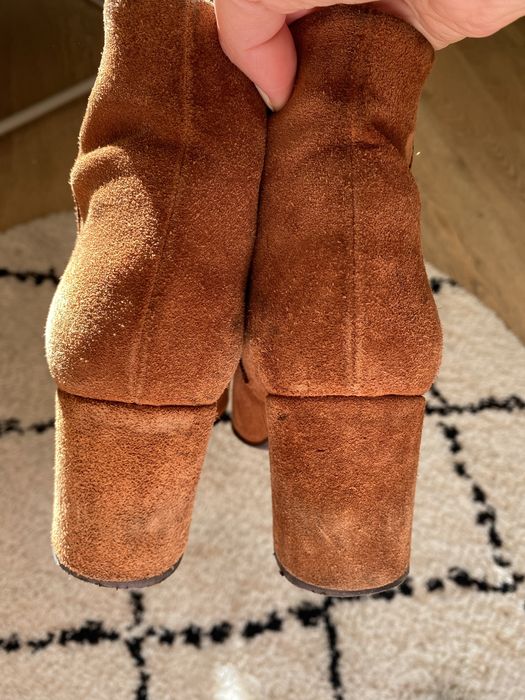 Botki brązowe zamszowe Vero Moda 38